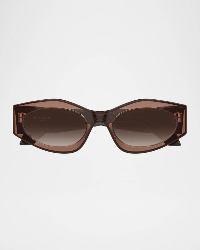 Cat-Eye Acetate Sunglasses